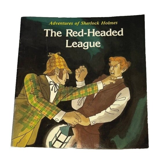 Adventures Of Sherlock Holmes The Red Headed League Paperback Book Troll Doyle - Picture 1 of 5